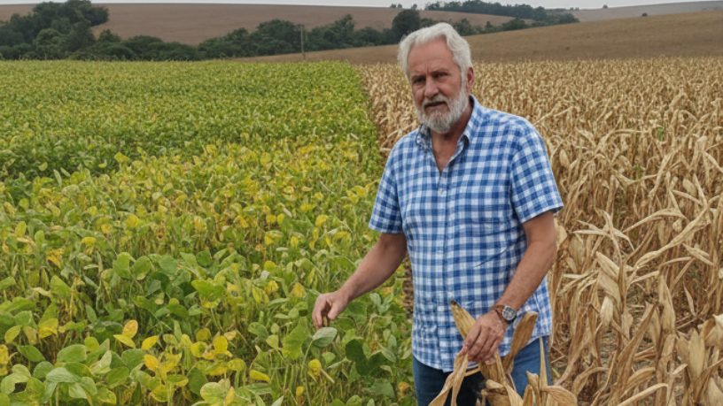 O clima e a agricultura se cruzam quando o déficit hídrico redefine o manejo de soja e milho, observa Aldo Vendramin.
